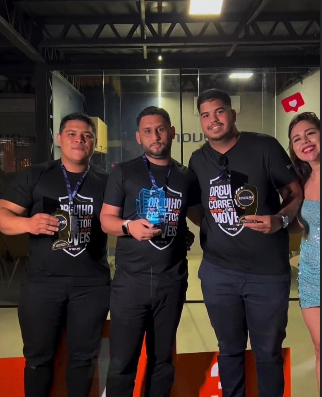 Premiação de terceiro lugar anual e primeiro lugar trimestal!